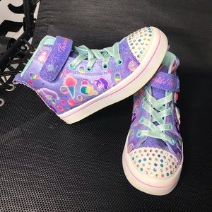 Girls twinkle toe sneakers Sz 11